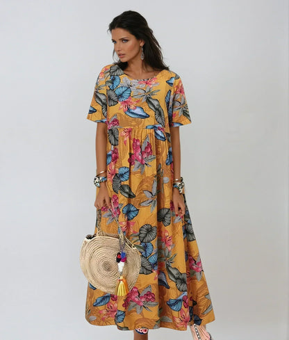 Agathe | Floral Summer Maxi Dress