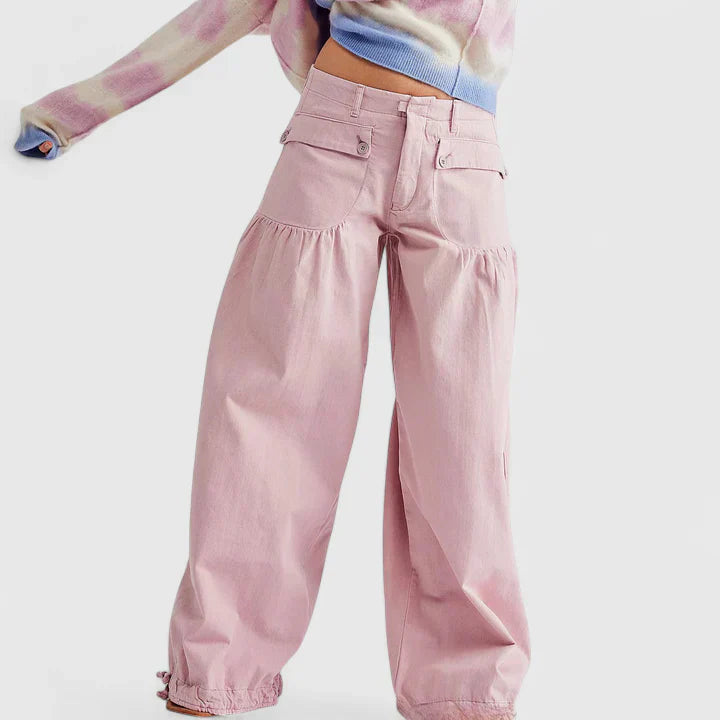 Liora | Boho Wide Leg Pants