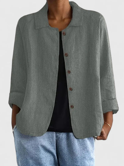Lorenza | Open Front Layered Cardigan Top