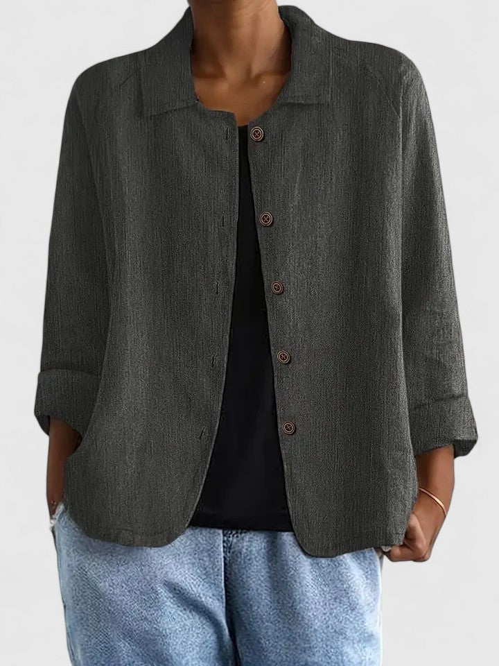Lorenza | Open Front Layered Cardigan Top