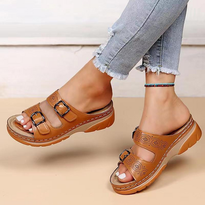 Garance | Adjustable Footbed Sandals