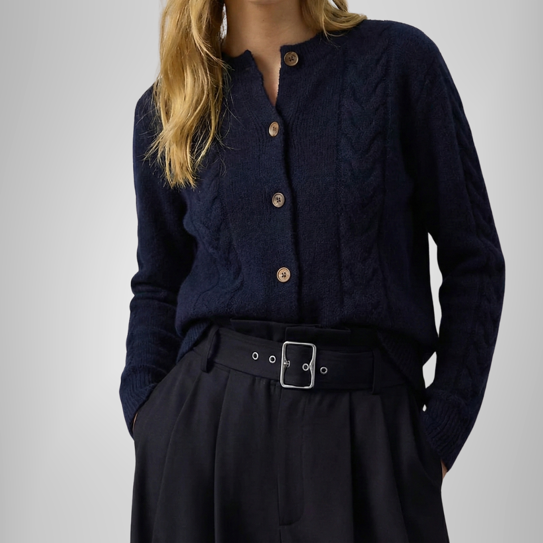 Ilse | Cable Knit Cardigan