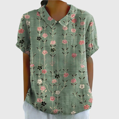 Adriana | Floral Relaxed Fit Blouse