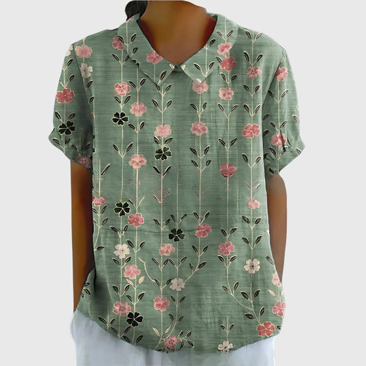 Adriana | Floral Relaxed Fit Blouse