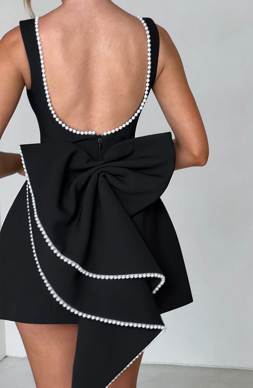 Kylie | Structured Wedding Guest Mini Dress