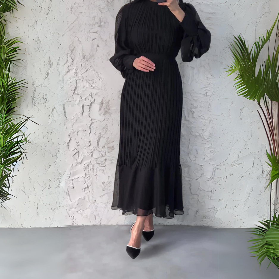 Sabrina | Mesh-Panel Evening Gown