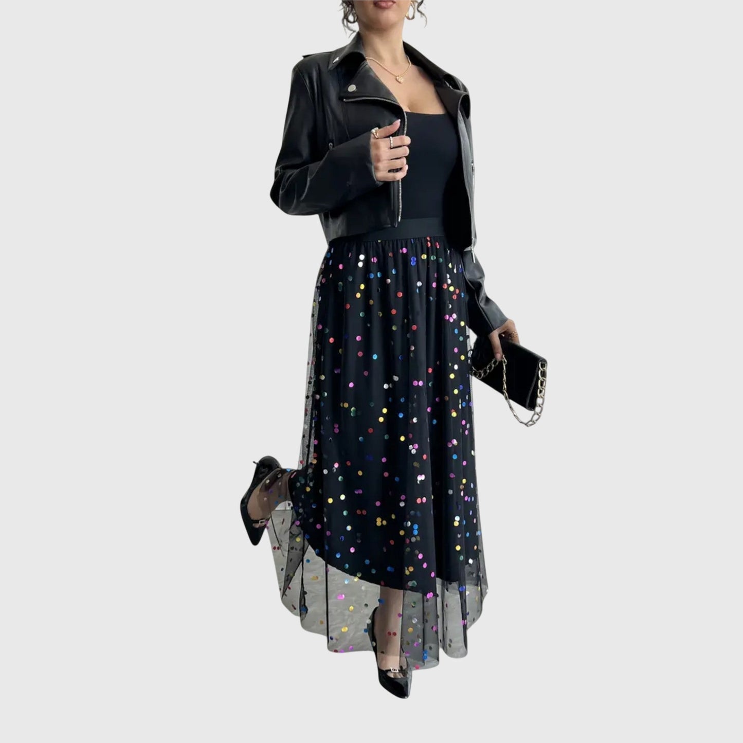 Suri | Pleated Midi Skirt