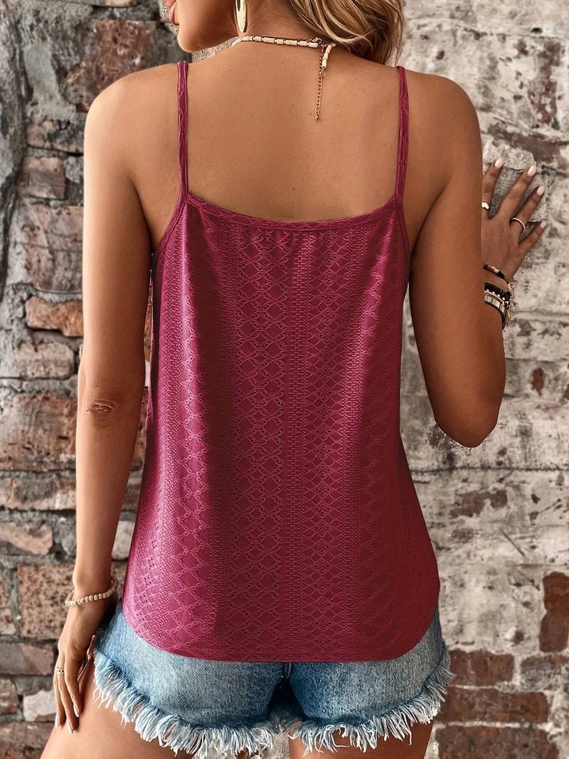 Ombline | Lace Trim Cami Top