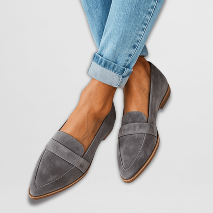 Elowen | Soft Suede Loafers