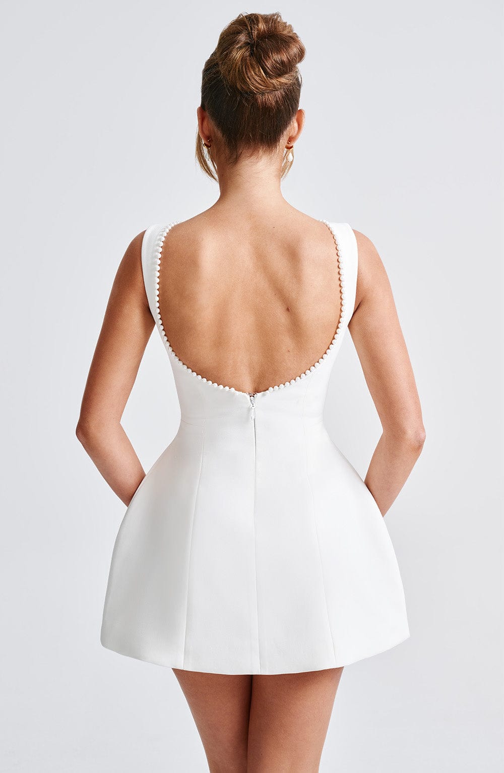 Kylie | Structured Wedding Guest Mini Dress