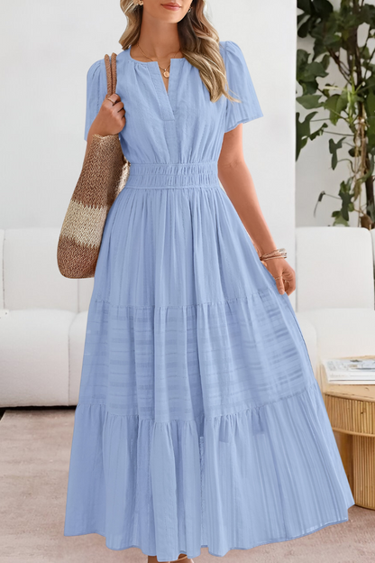 Pénélope | Flowing Boho Maxi Dress