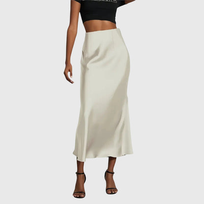 Liv | Fishtail Maxi Skirt