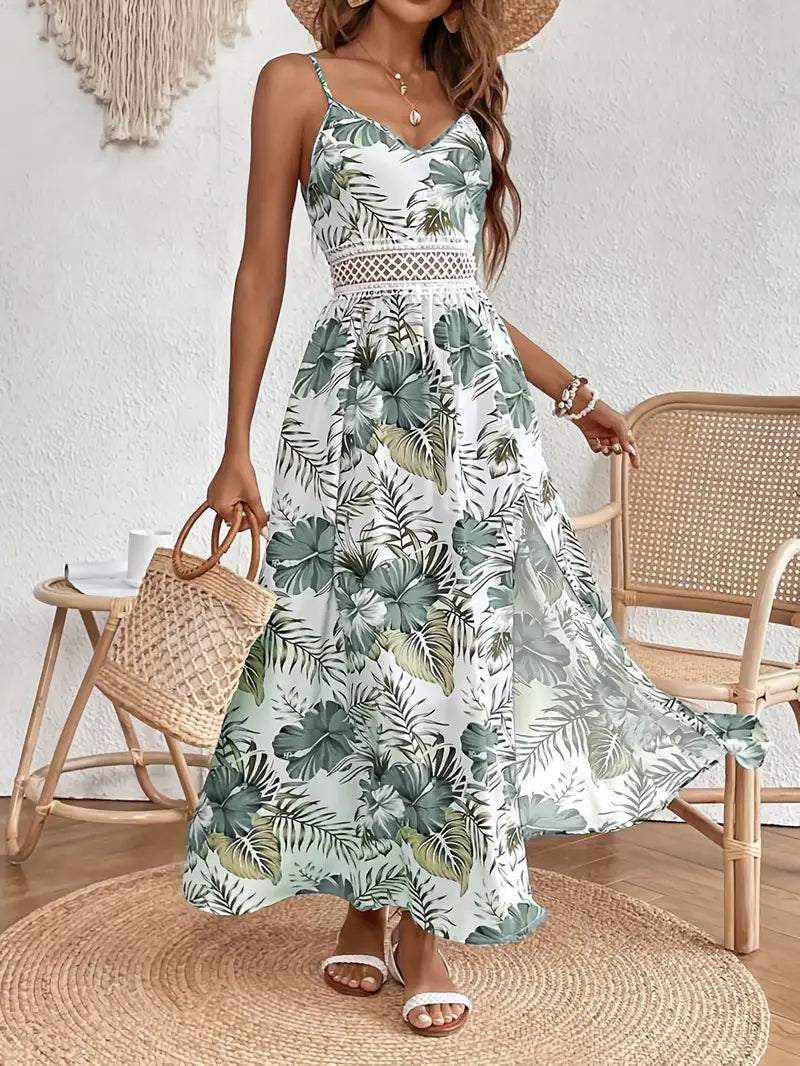 Apolline | Floral Midi Wedding Guest Dress