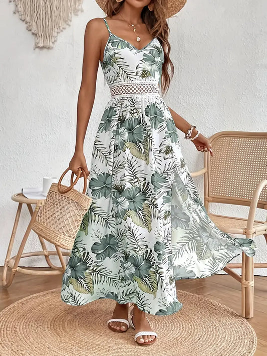 Apolline | Floral Midi Wedding Guest Dress