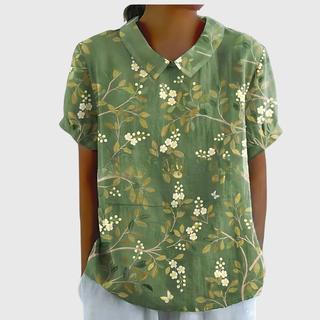 Adriana | Floral Relaxed Fit Blouse