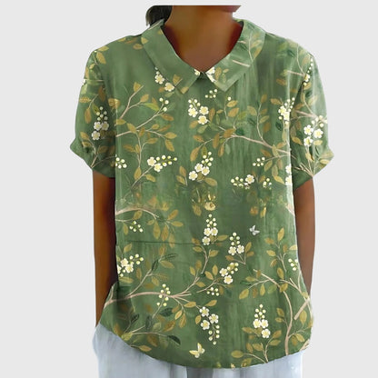 Adriana | Floral Relaxed Fit Blouse