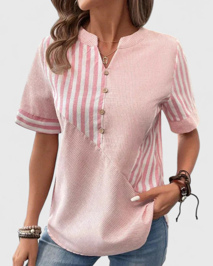 Marisol | Striped Relaxed Fit Blouse