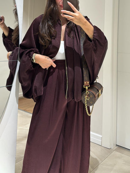 Aurore | Jacket & Drawstring Pants Set