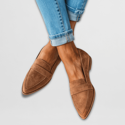 Elowen | Soft Suede Loafers
