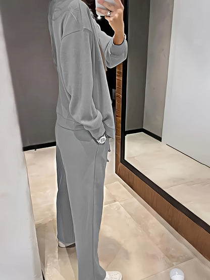 Mariska | Button-Front Jacket & Trouser Set