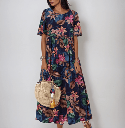 Agathe | Floral Summer Maxi Dress