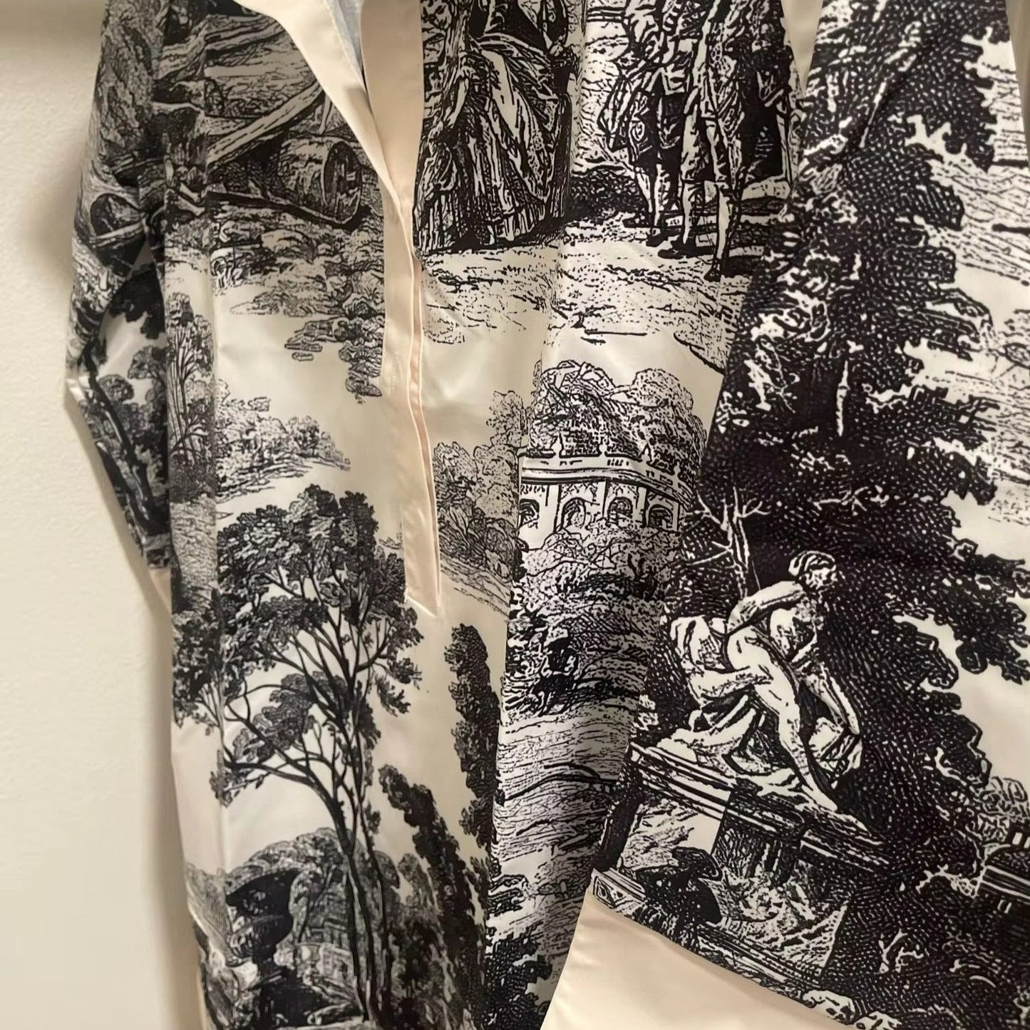 Colette | Toile Print Mini Tunic Dress