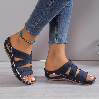 Domenica | Wide Heel Sandals