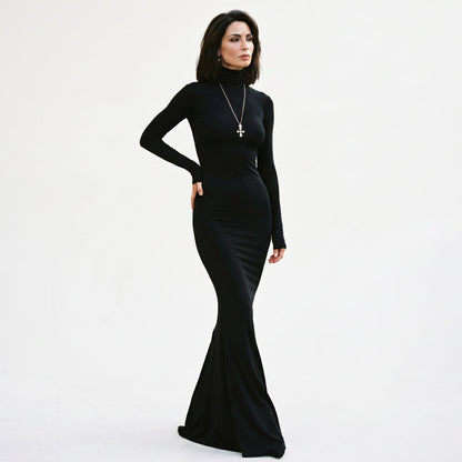 Verity | Long-Sleeve Maxi Dress