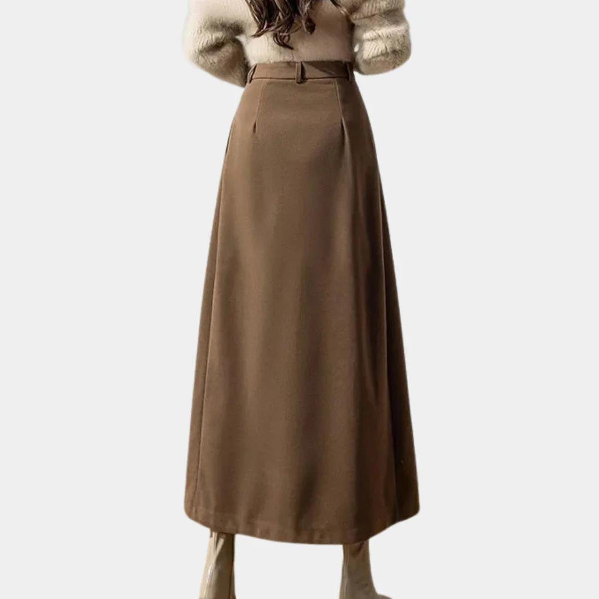 Ingrid | A-Line Ankle-Length Skirt