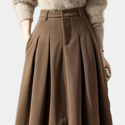 Ingrid | A-Line Ankle-Length Skirt