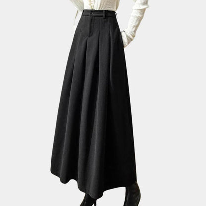 Ingrid | A-Line Ankle-Length Skirt