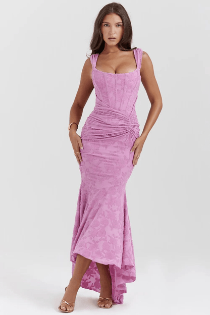 Wisteria | Floral Long-Sleeve Maxi Dress