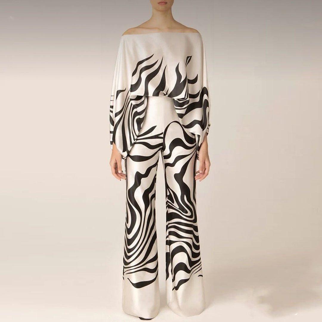 Elaris | Off-Shoulder Summer Two-Piece Set