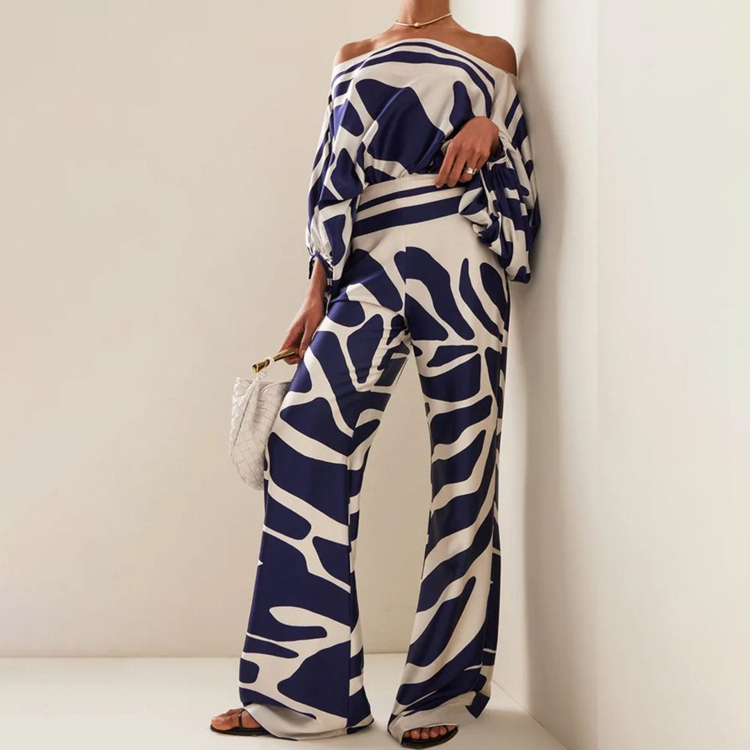 Elaris | Off-Shoulder Summer Two-Piece Set