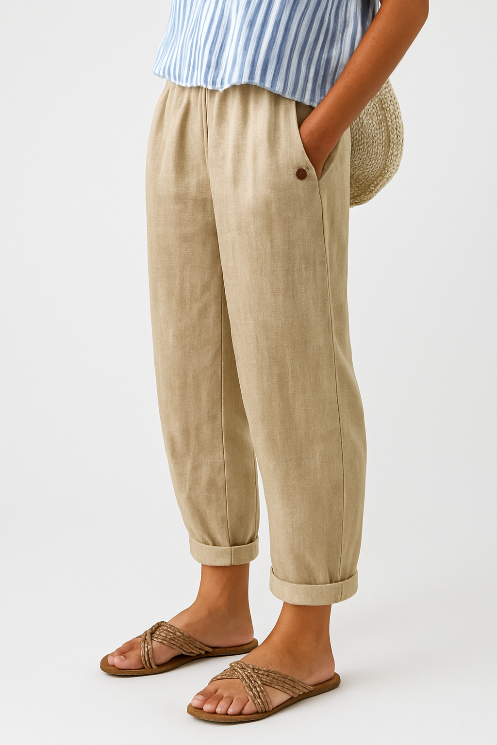 Wren | Straight Leg Pants With Pockets
