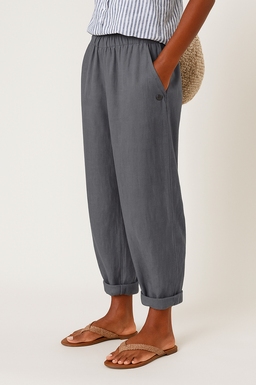 Wren | Straight Leg Pants With Pockets