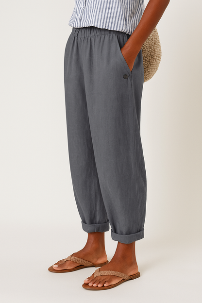 Wren | Straight Leg Pants With Pockets