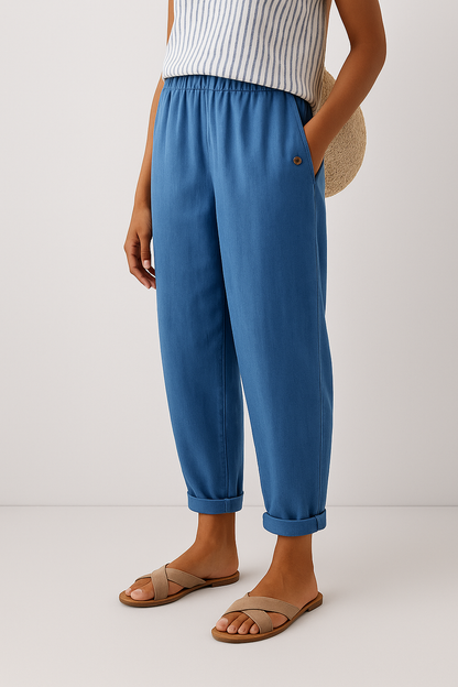 Wren | Straight Leg Pants With Pockets