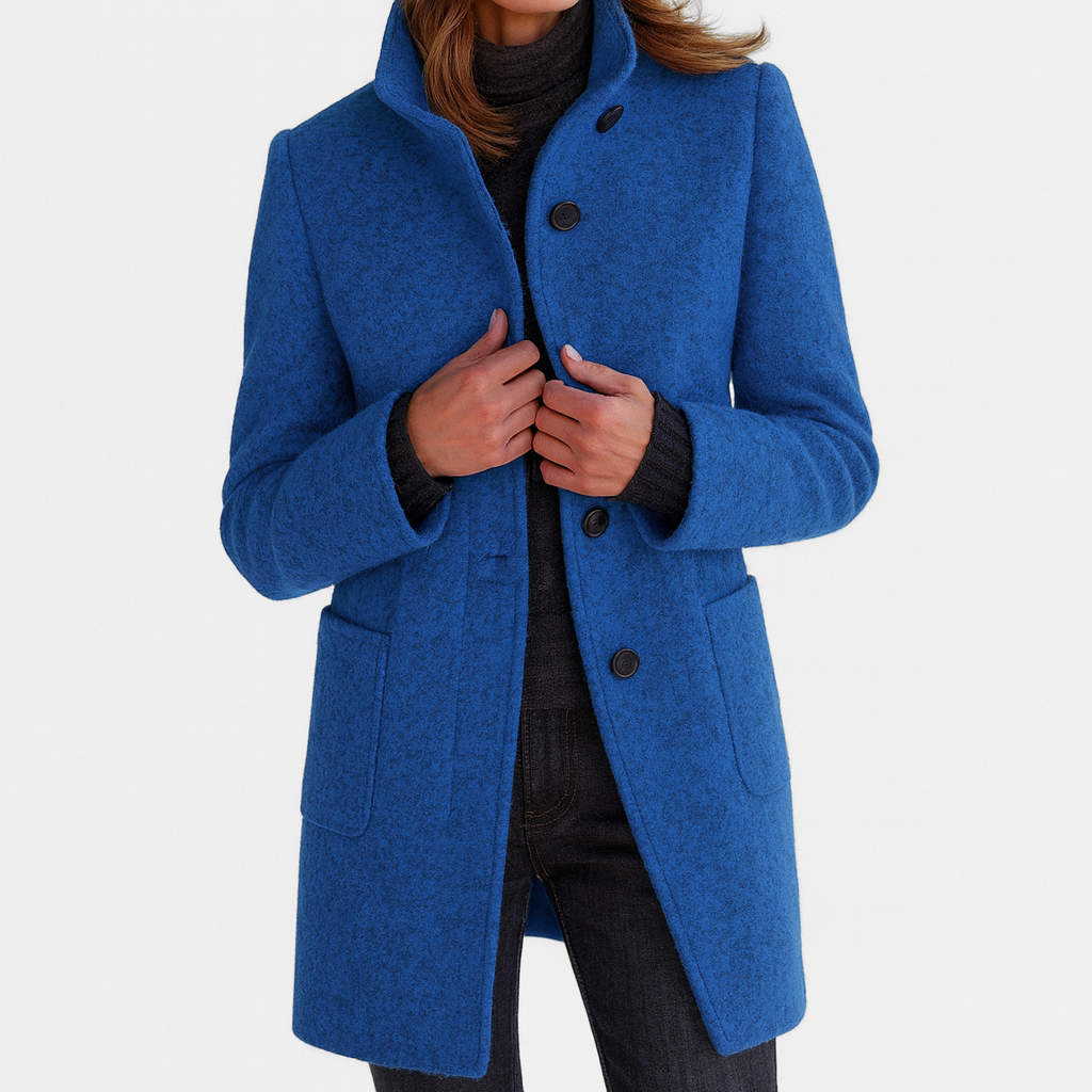 Alison | Women's Coat with High Collar