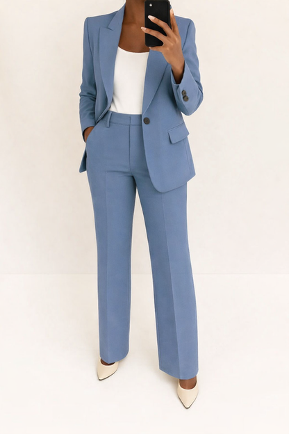 Valenne | Tailored Blazer & Trouser Suit Set