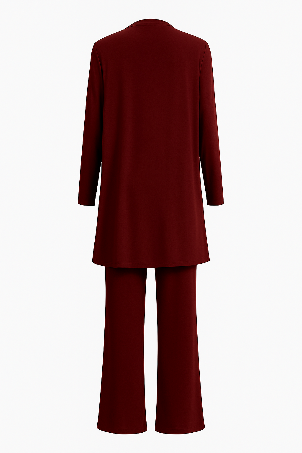 Eulalie | Three Piece Vest & Wide Leg Pants Set