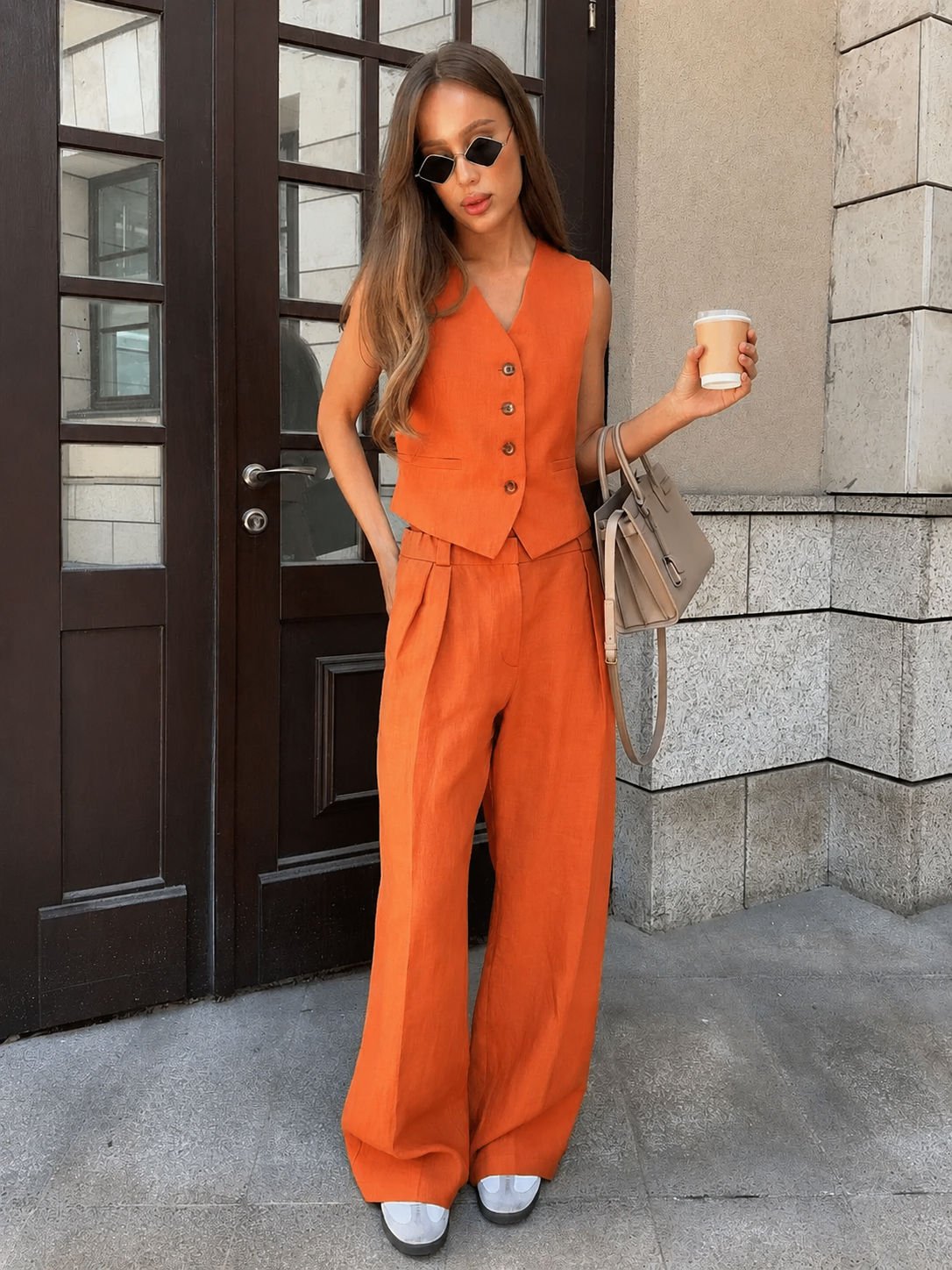 Anouk | Tailored Vest and Trouser Set