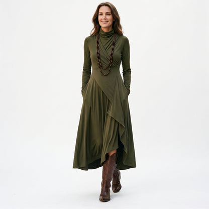 Juno | Long-Sleeve Maxi Dress
