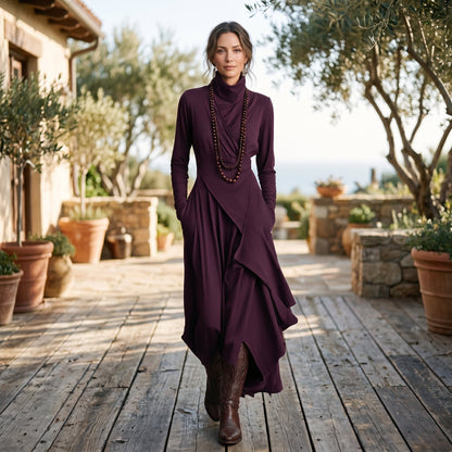 Juno | Long-Sleeve Maxi Dress
