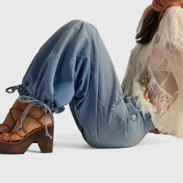 Liora | Boho Wide Leg Pants