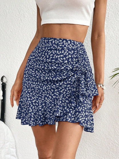Laurenne | Lightweight Floral Maxi Skirt
