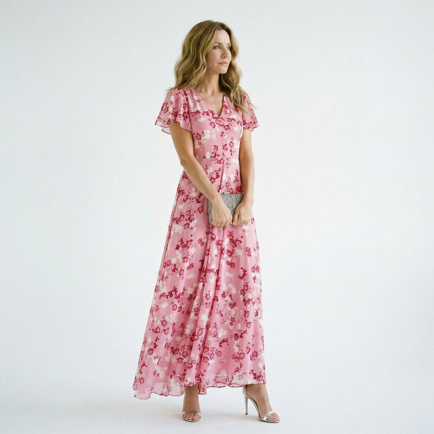 Magnolia | Flowing Floral Maxi Dress
