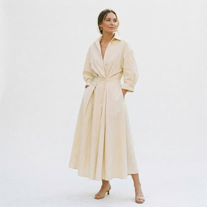 Tamsin | Long-Sleeve Maxi Dress