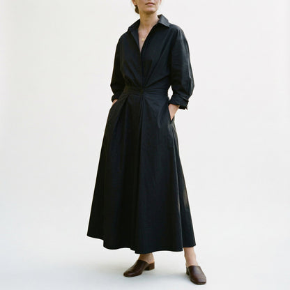 Tamsin | Long-Sleeve Maxi Dress