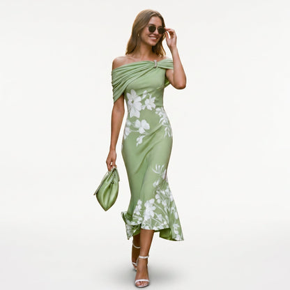 Imogen | Long-Sleeve Midi Dress